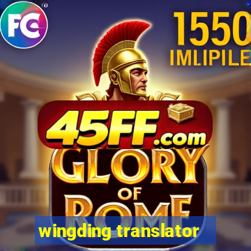 wingding translator